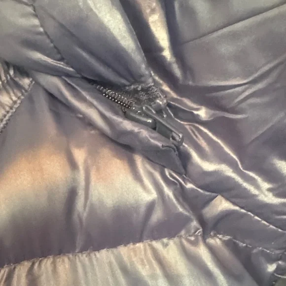 Guess Navy Blue Puffer Jacket - Picture 3 of 6